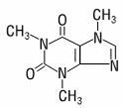 Image Of Caffeine Chemical Structure (Caffeine Chemical Structure)